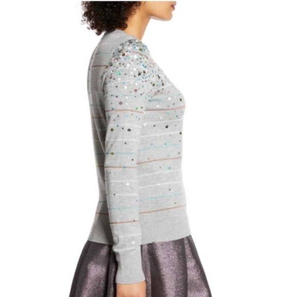 HALOGEN X Atlantic-Pacific Confetti Metallic Sweater - Picture 6 of 8